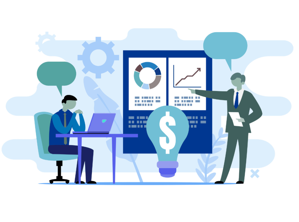 Digital marketing strategy with social media and Google Ads campaigns driving business growth.